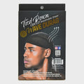 Black Ice Lightest Breathable Tie-Down Wave Durag