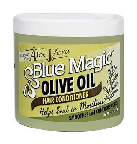Blue Magic Olive Oil with Aloe Vera Hair Conditioner 13oz