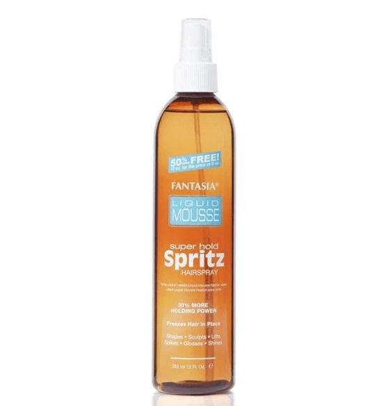 Fantasia IC Liquid Mousse Super Hold Spritz Hairspray 12oz