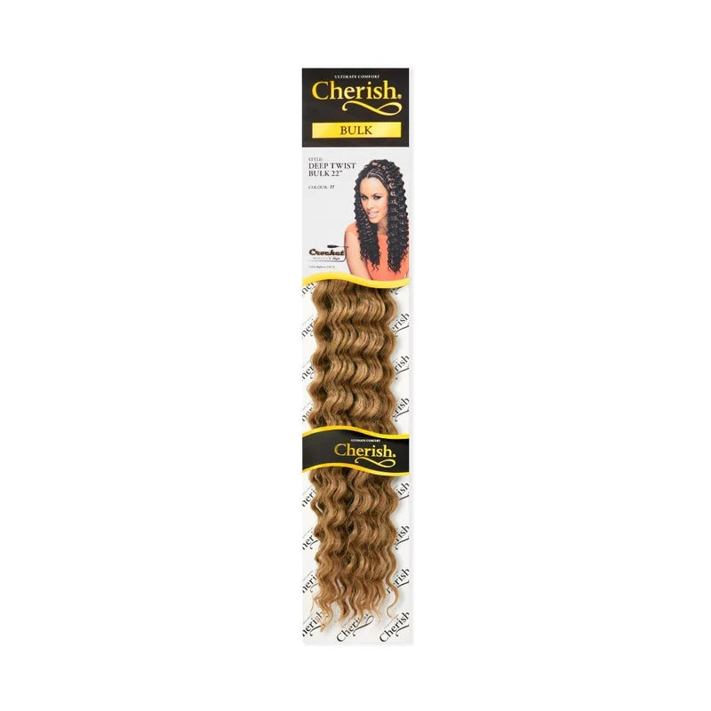 Cherish Bulk Deep Twist Braiding & Crochet Hair 22"