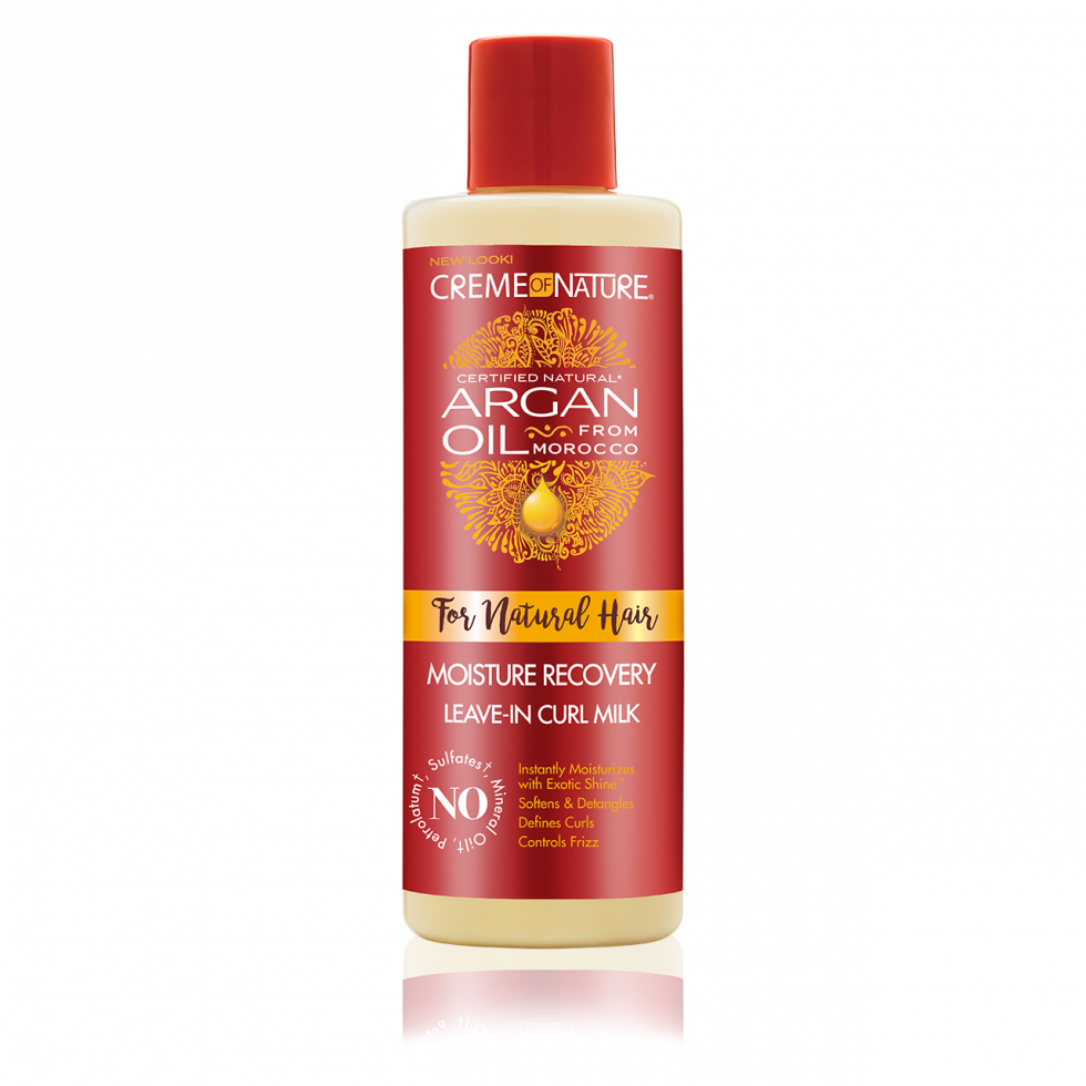 Creme of Nature Argan Oil Leave In Argan Curl Milk 8oz