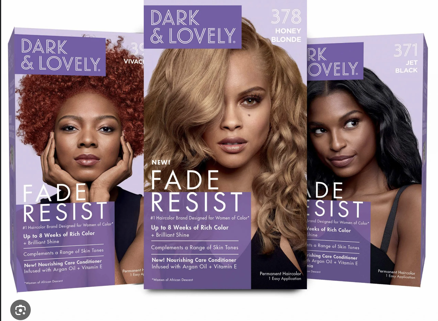 Dark & Lovely Fade Resist Rich Hair Conditioning Hair Colour Kit