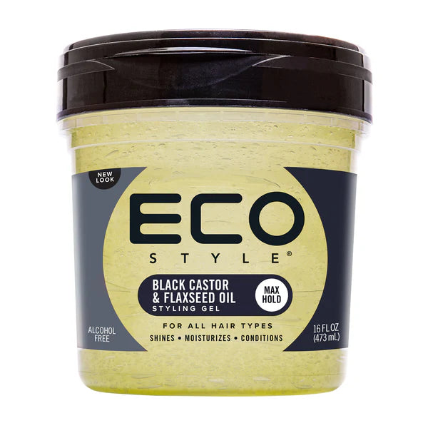 Eco Style Black Castor Oil & Flaxseed Oil Styling Gel