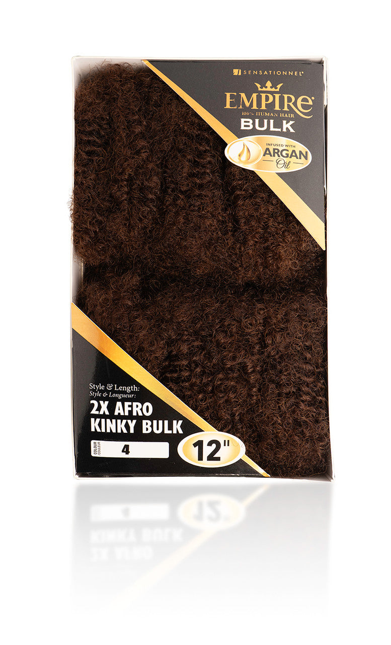 Sensationnel Empire  Bulk- Afro Kinky Bulk | 100% Human Hair