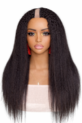 Kinky Straight Virgin Hair U-Part Wig | HAIRGLO