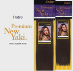 Outre Premium New Yaki Straight Weave | 100% Human Hair