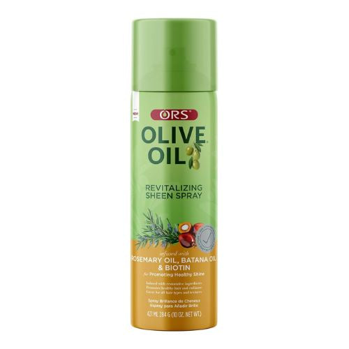 ORS Olive Oil Rosemary Oil, Batana Oil & Biotin Revitalizing Sheen Spray 421ml