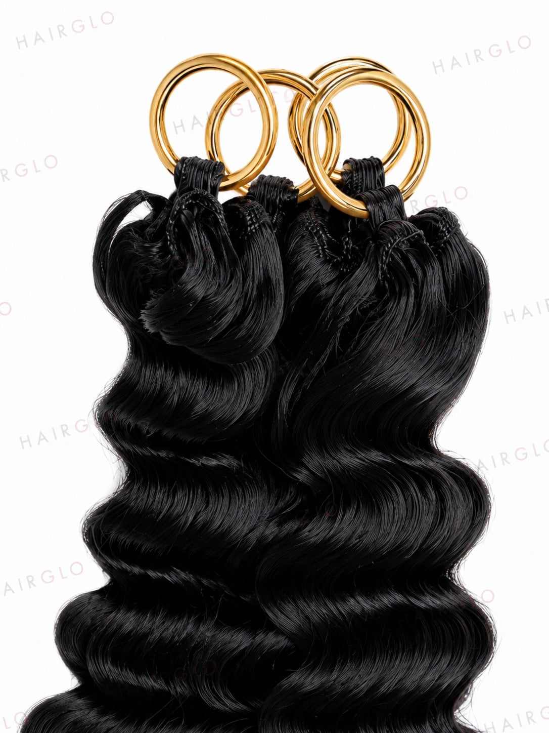 Loose Deep Wave Feather Crochet Human Hair for Miracle Knots | HAIRGLO