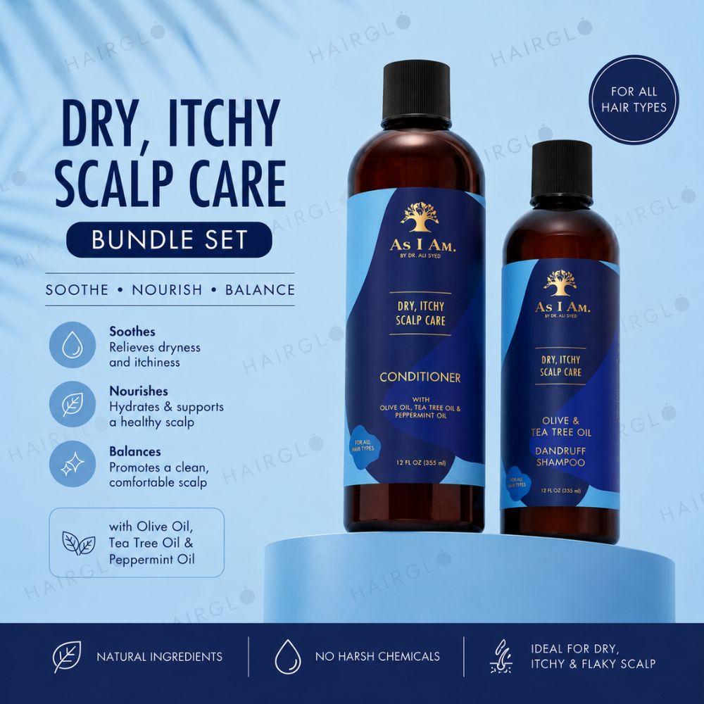 As I am Dry & Itchy Shampoo & Conditioner Set