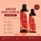 As I Am Jamaican Black Castor Oil Shampoo & Conditioner Set
