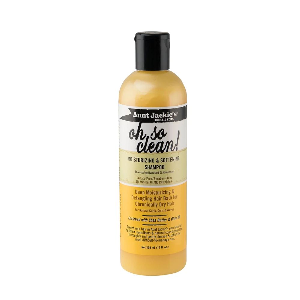 Aunt Jackies Oh So Clean Moisturising & Softening Shampoo 12oz
