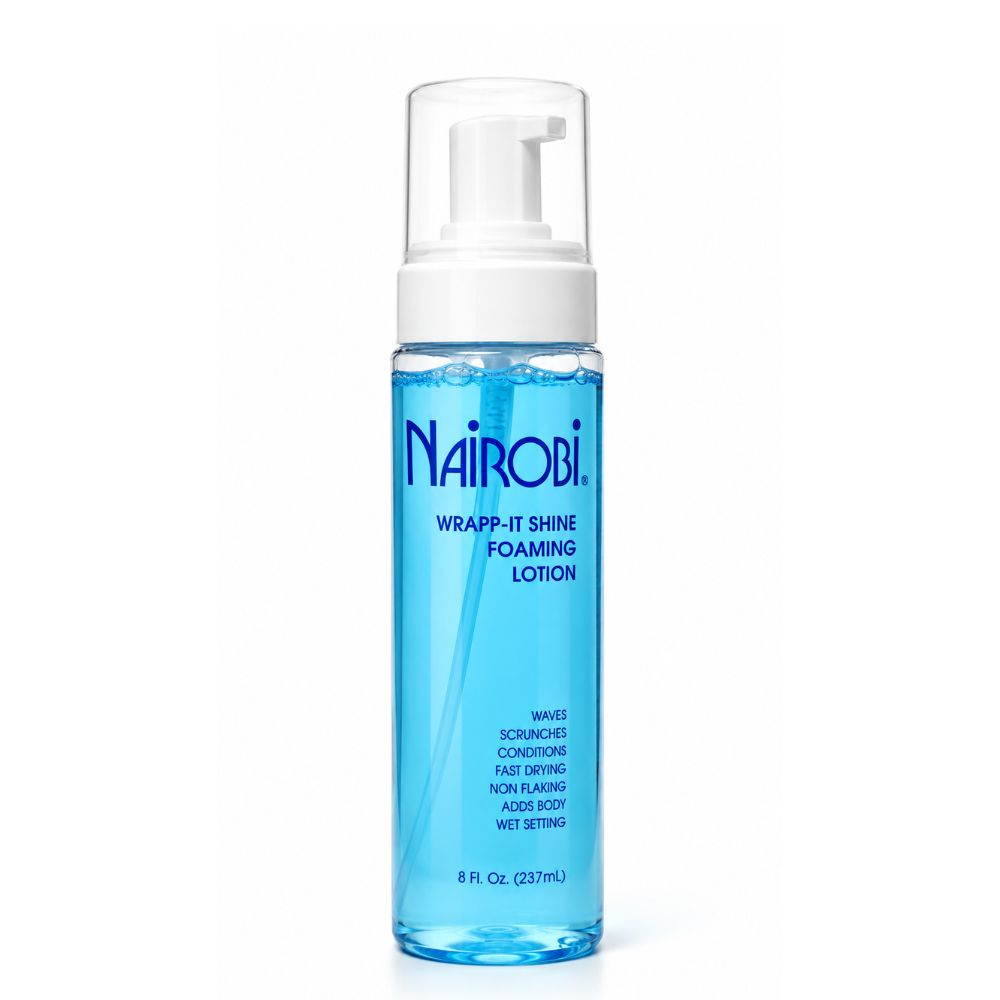 Nairobi Professional Wrap Shine Foaming Mousse Lotion 8oz