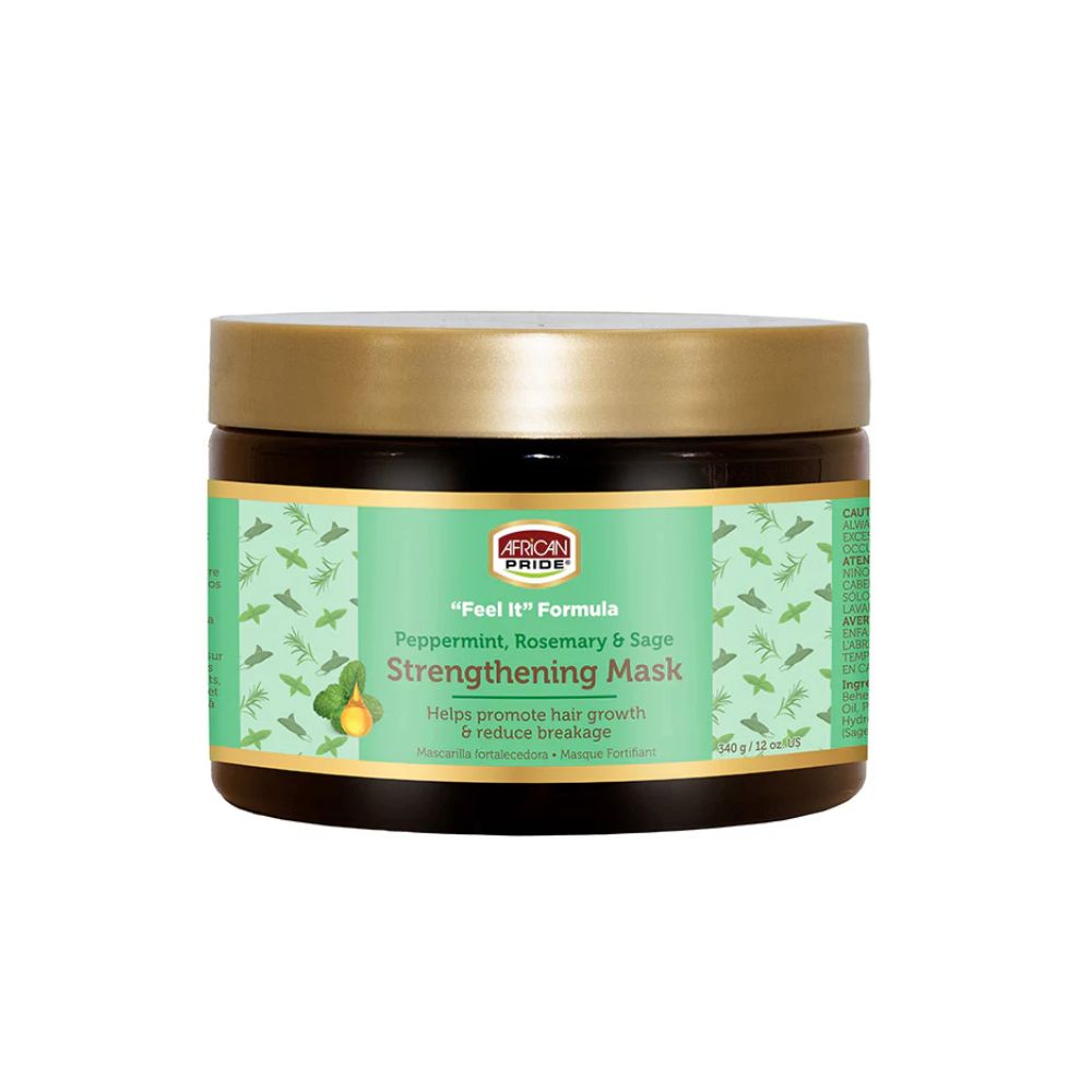 African Pride Rosemary & Sage Peppermint Mask 12oz
