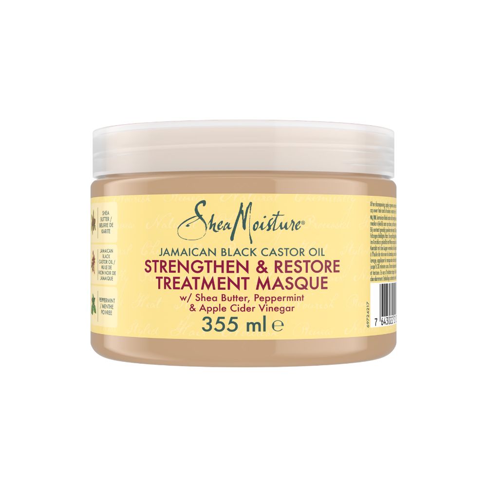 Shea Moisture Jamaican Black Castor Oil Strengthen & Restore Treatment Masque 12oz