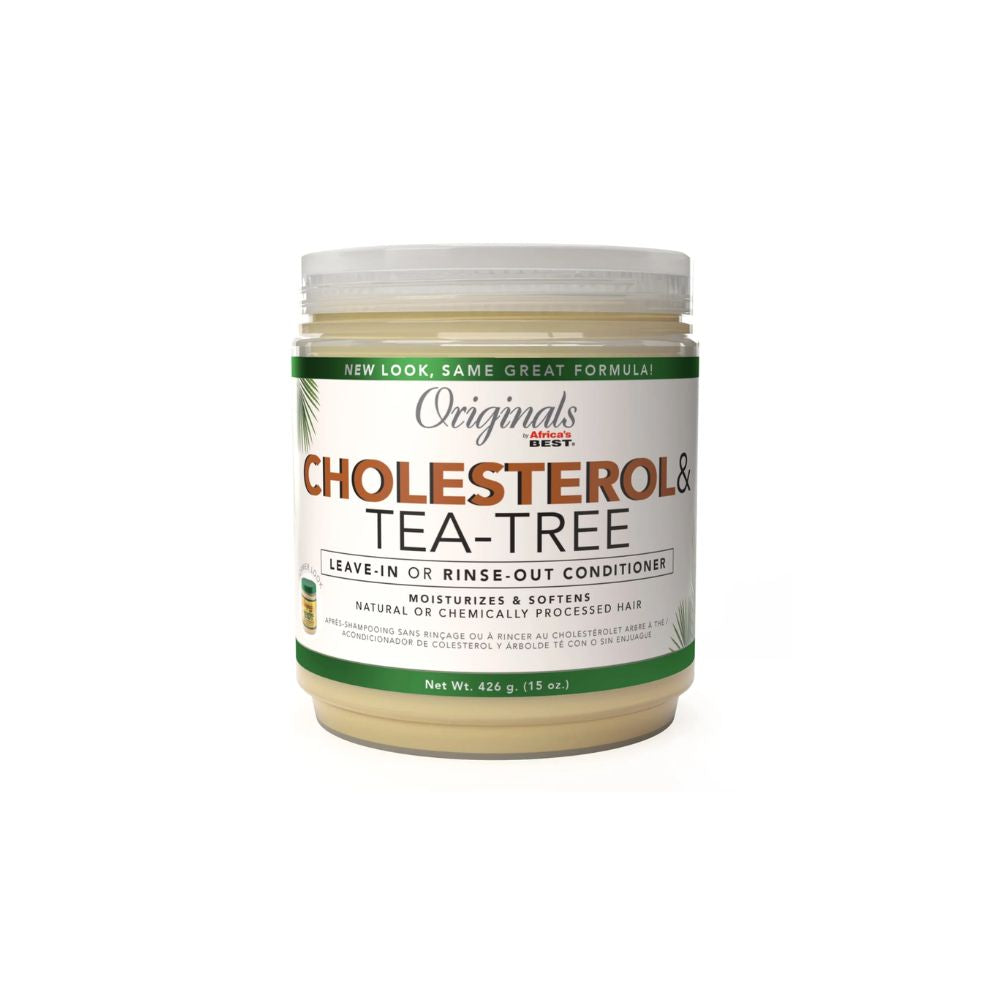 Africas Best Originals Cholesterol Tea Tree Oil Conditioner 15oz
