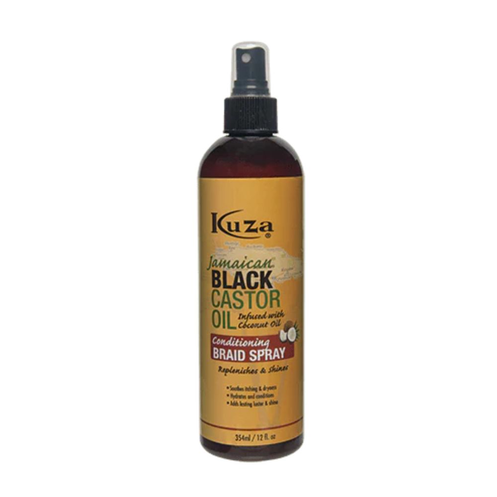 Kuza Jamaican Black Castor Oil Braid Spray 12oz