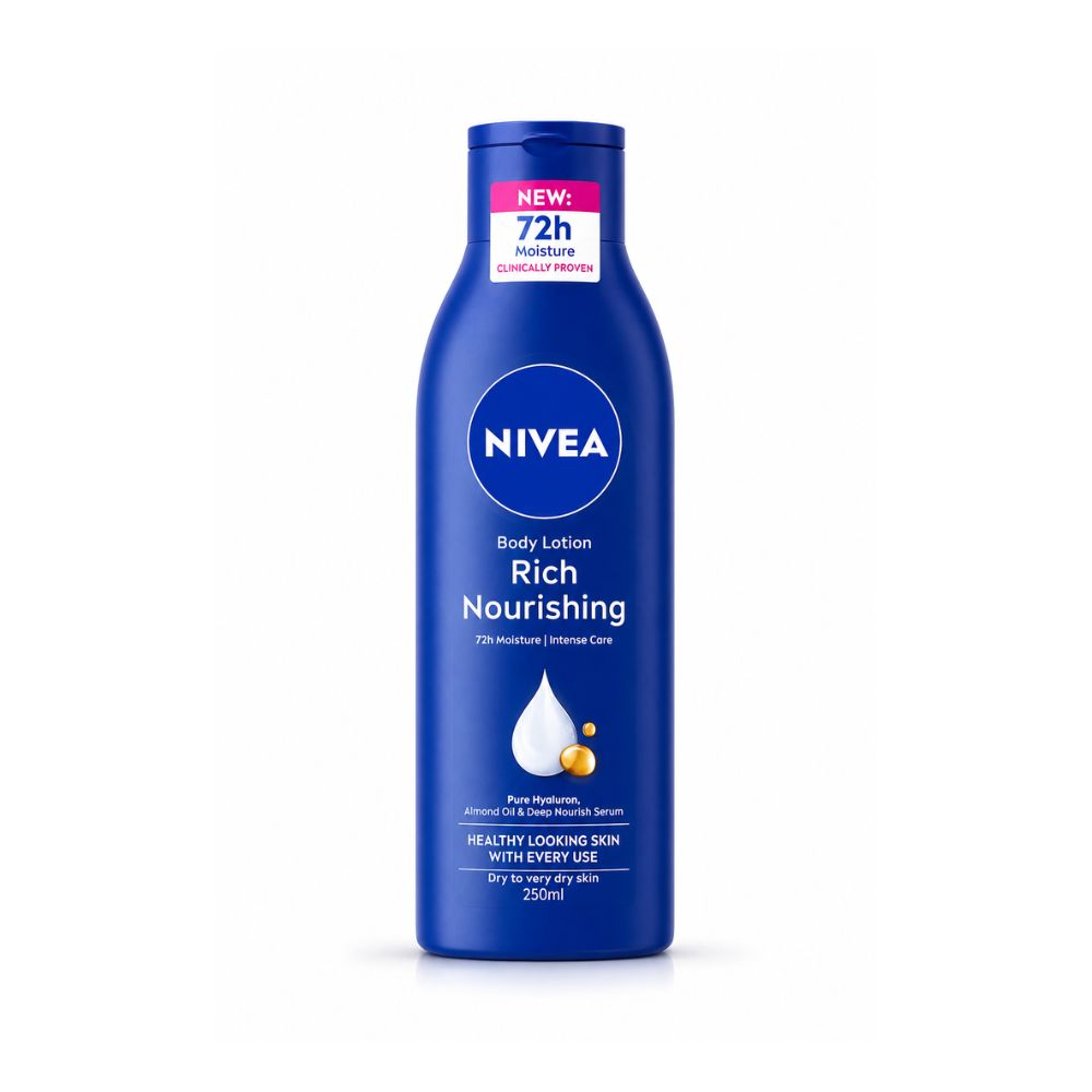 Nivea Rich Nourishing Body Lotion for Dry Skin 250ml