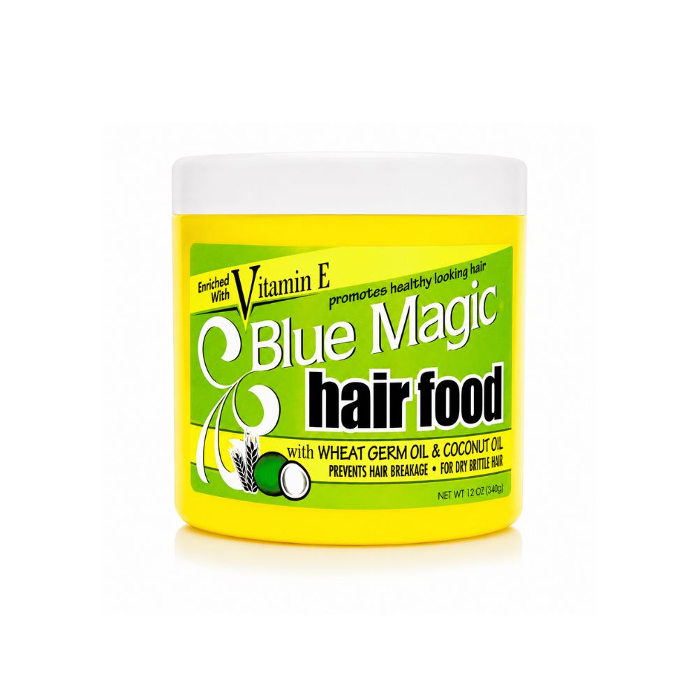 Blue Magic Hair Food with Wheat Germ Oil & Coconut Oil 12oz