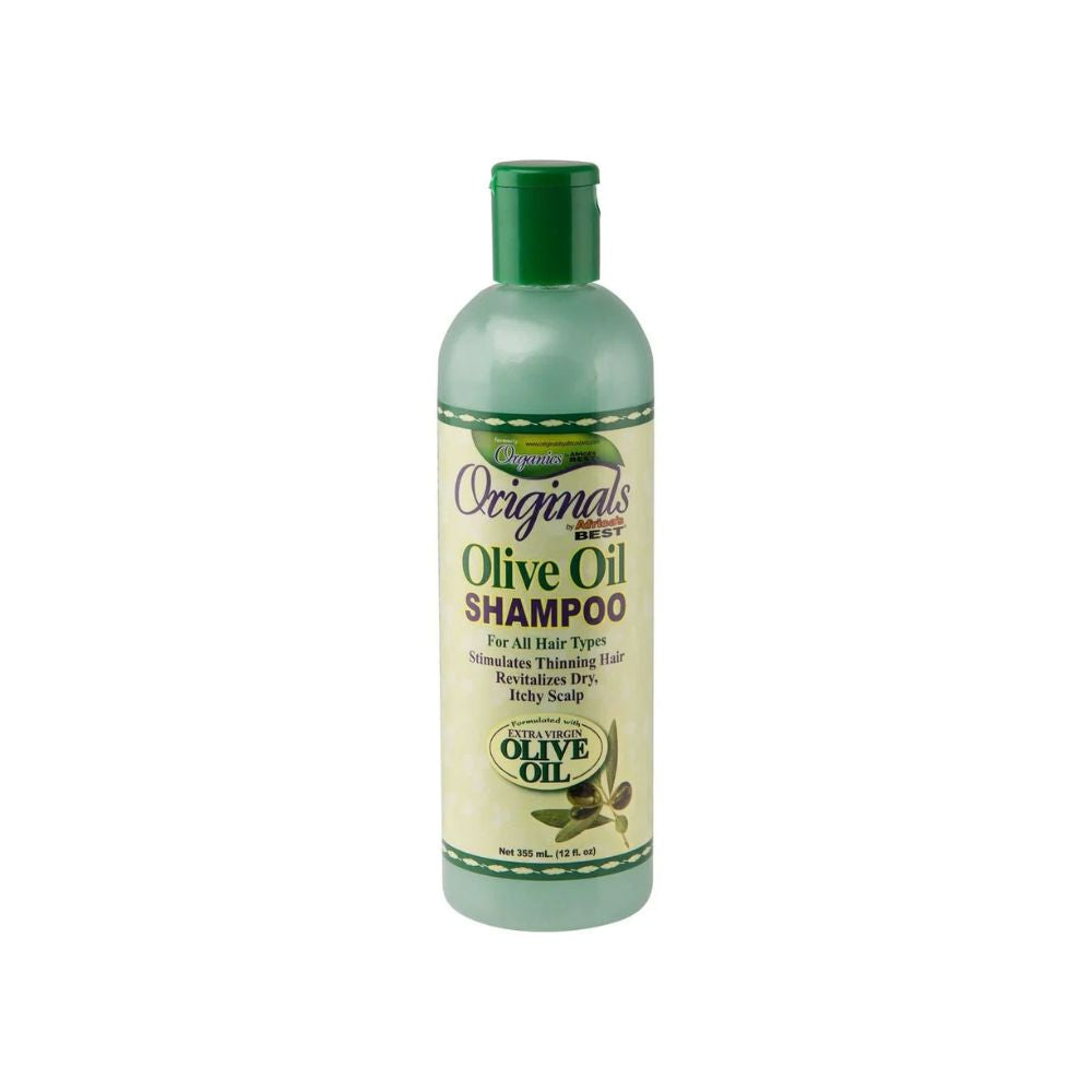 Africas Best Originals Olive Shampoo For All Hair Types 12oz
