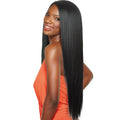 Sleek Hot Yaki Synthetic Straight Weave | 100% Human Hair
