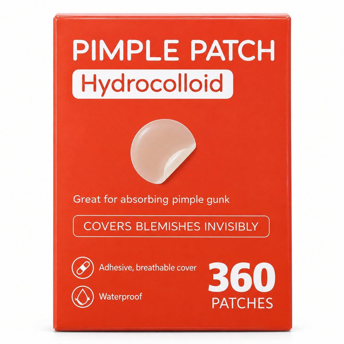 360pcs Hydrocolloid Pimple Patches