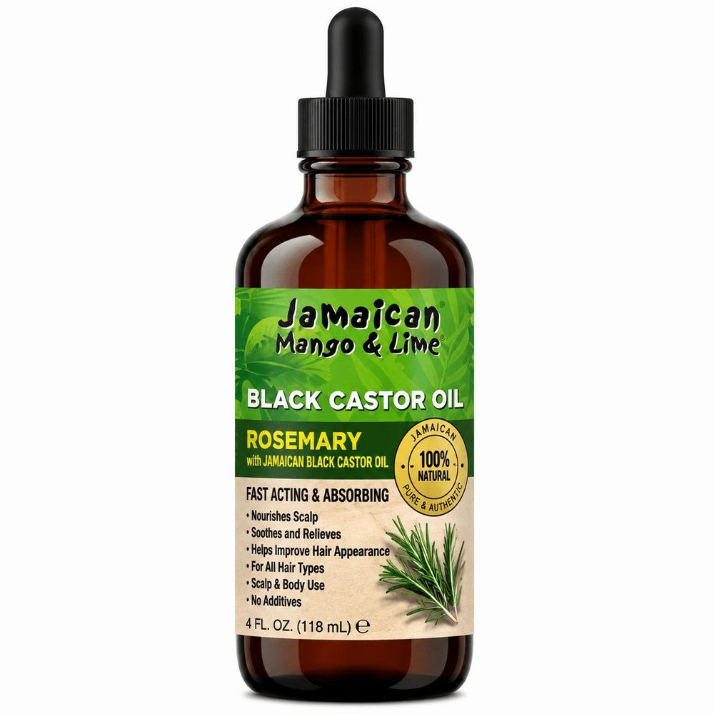Jamaican Mango & Lime Black Castor Oil Rosemary 4oz