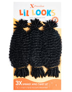 Outre Xpression Lil Looks- Springy Afro Twist 10" Braiding & Crochet Hair