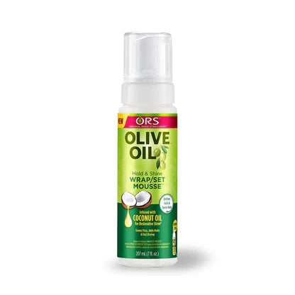 ORS Olive Oil with Coconut Oil Wrap Set Mousse 7oz