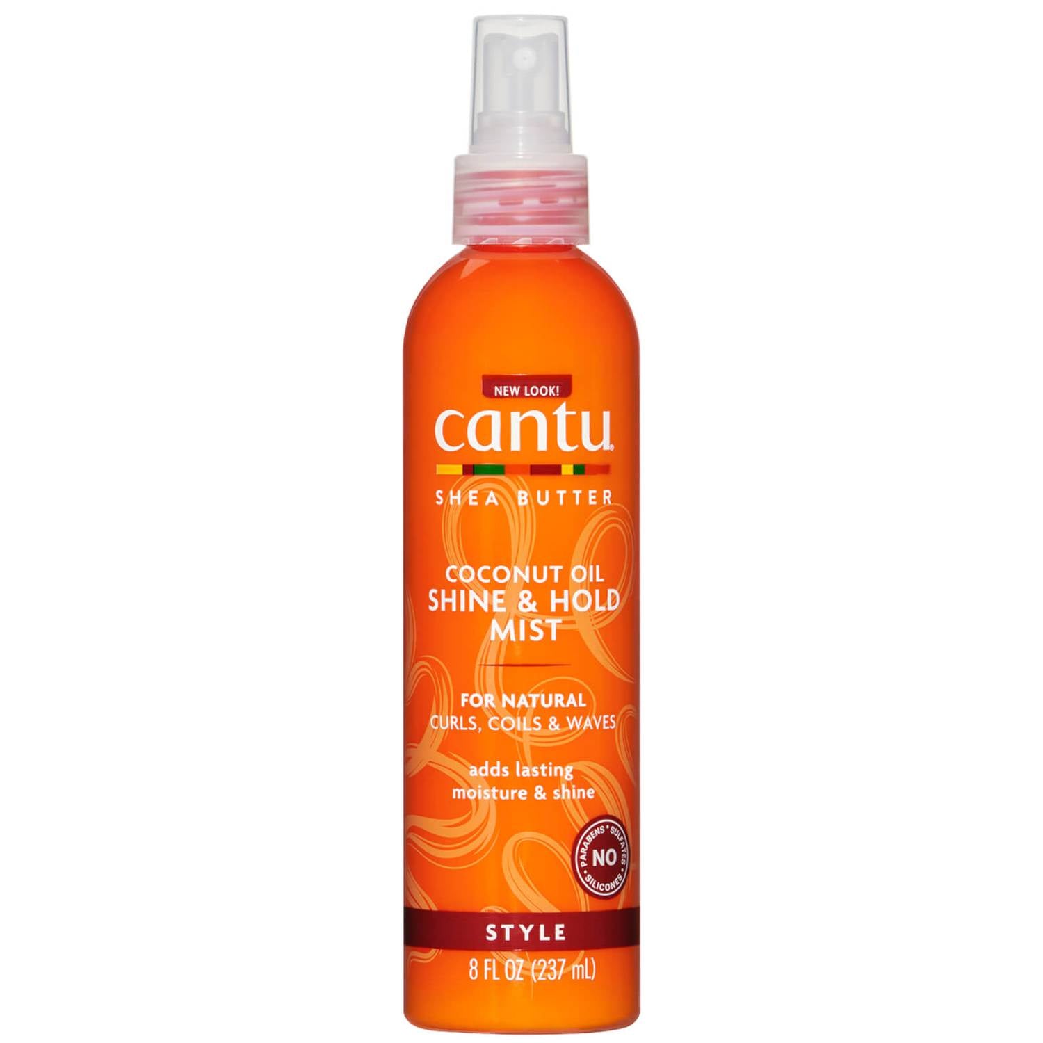 Cantu Shea Butter For Natural Hair Coconut Oil Shine & Hold Mist 8oz