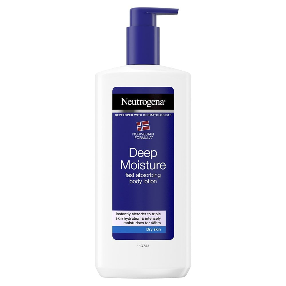 Neutrogena Deep Moisture Fast Absorbing Body Lotion for Dry Skin 400ml