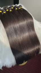 Straight Virgin Hair Bundles | HAIRGLO