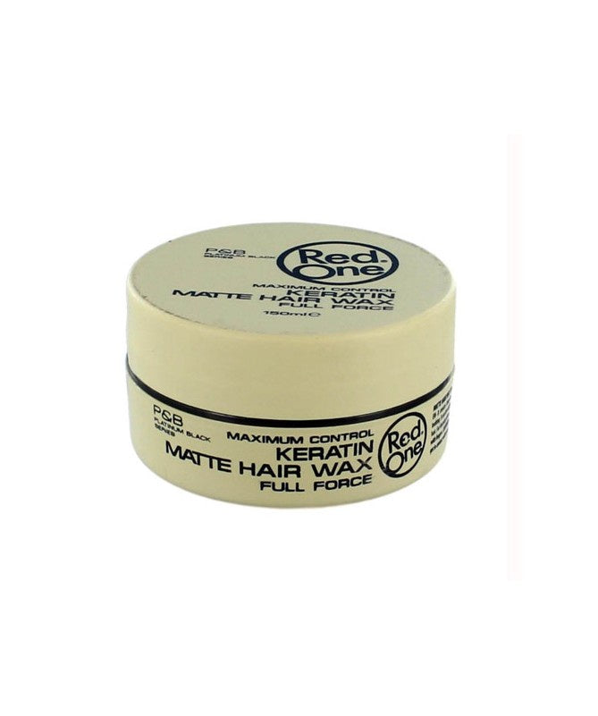 Red One Maximum Control Keratin Matte Hair Wax 150ml