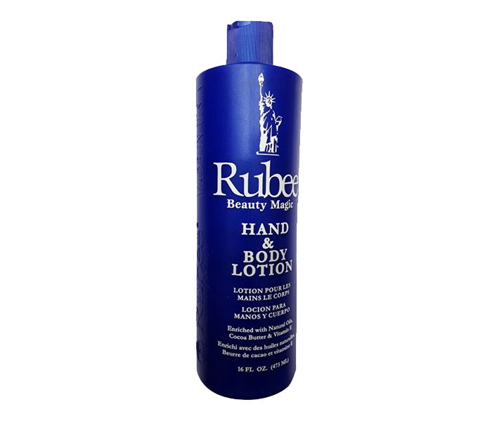 Rubee Original Cocoa Butter & Vitamin E Hand and Body Lotion 16oz