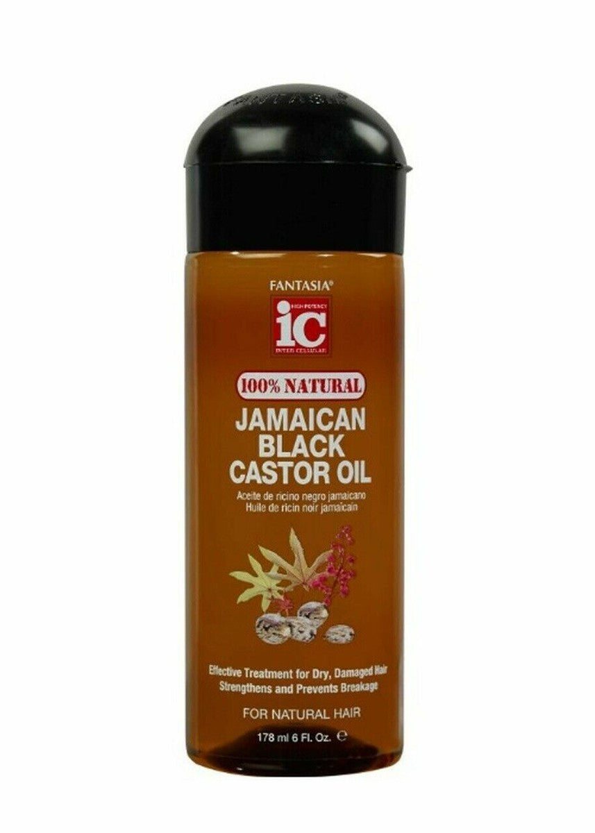 Fantasia IC 100% Natural Jamaican Black Castor Oil Serum 6oz