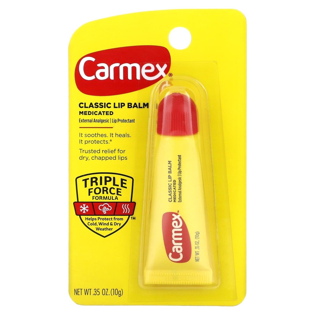Carmex Classic Triple force Medicated  Lip Balm