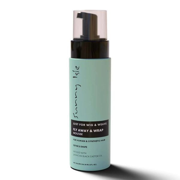 Sunny Isle Just for Wig, Weave, Braid, & Extensions - Fly Away & Wrap Mousse