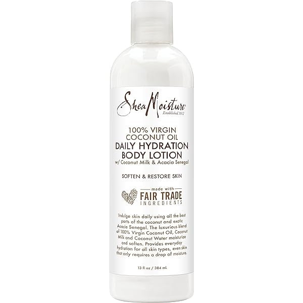 Shea Moisture 100% Virgin Coconut Oil Daily Hydration Body Lotion 13oz
