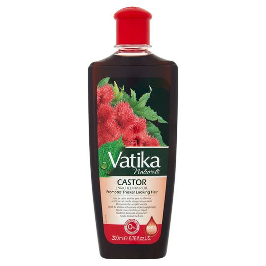 Vatika Castor Multivitamin Hair Oil 6oz