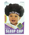M4781BLK Under 5 Wide-Band Satin Sleep Cap
