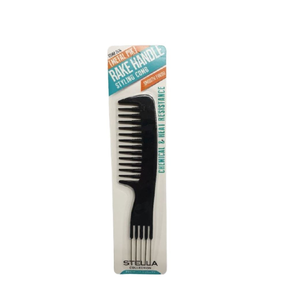 2414 Rake Hand Styling Hair Comb