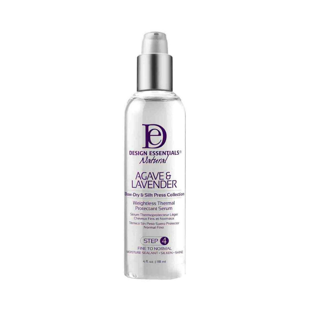 Design Essentials Natural Agave & Lavender Weightless Thermal Protectant Serum 4oz
