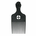 2409 Black Plastic Styling Afro Pik Hair Comb