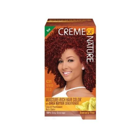 Creme of Nature Shea Butter Vivid Red Dye C31