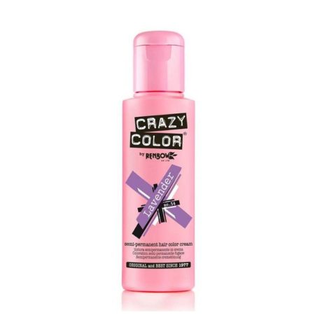 Crazy Color Semi Permanent Hair Colour Cream Lavender 100ml