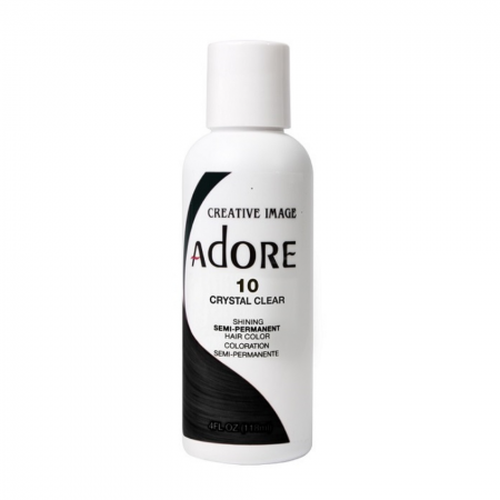 Adore Crystal Clear 10 Semi-Permanent Hair Colour 4oz