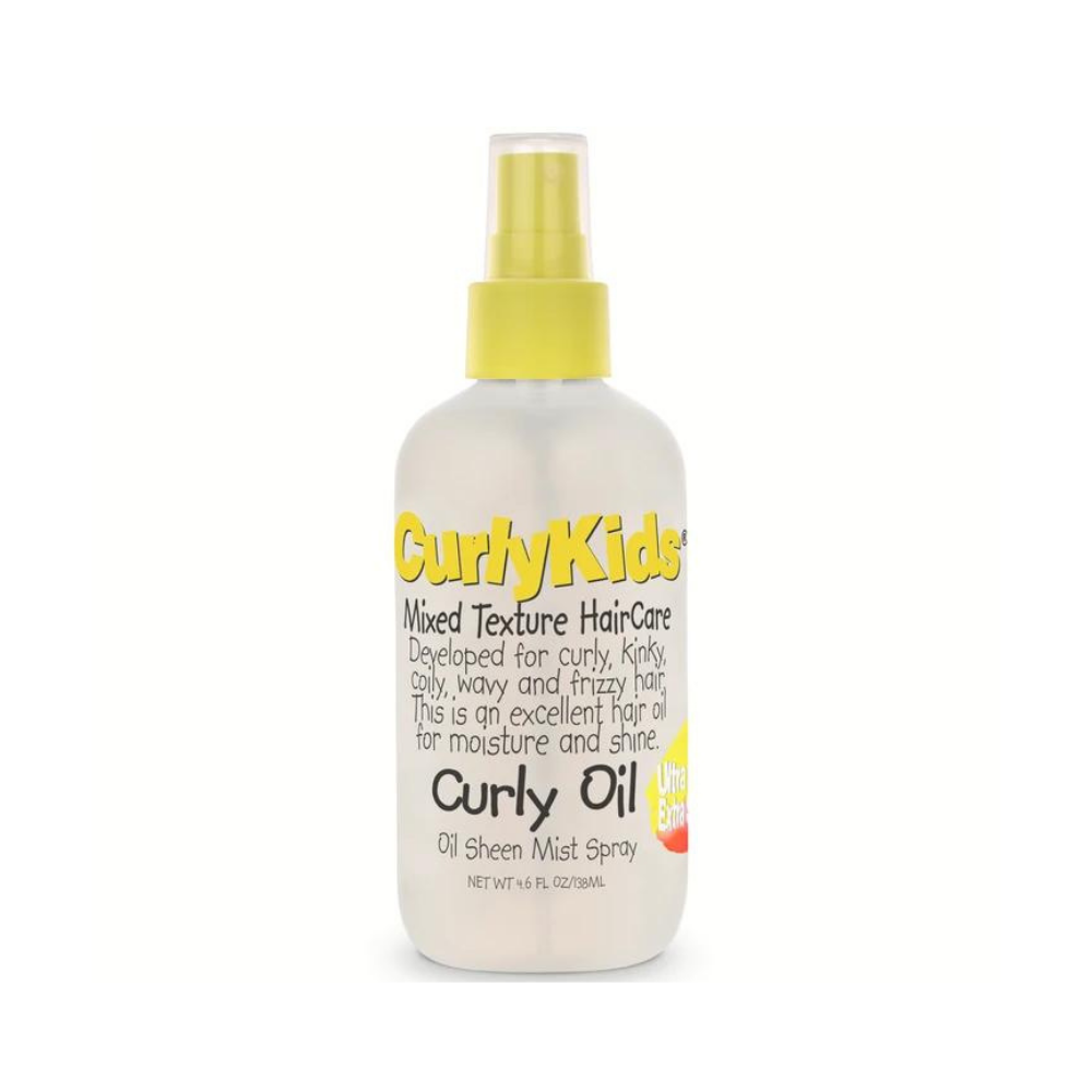 Curly Kids Curly Oil, Oil Sheen Mist Spray 6oz