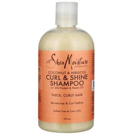 Shea Moisture Coconut & Hibiscus Shampoo 13oz