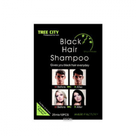 deXe Black Hair Shampoo Sachet 25ml