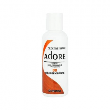Adore Sunrise Orange 38 Semi-Permanent Hair Colour 4oz