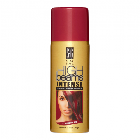 High Beams Intense Temporary Spray On Hair Colour Rockstar Red 80ml